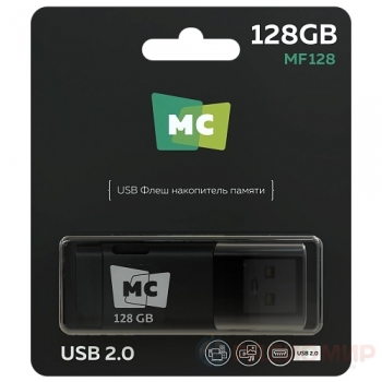 Флешка USB 2.0 128GB More Choice MF128